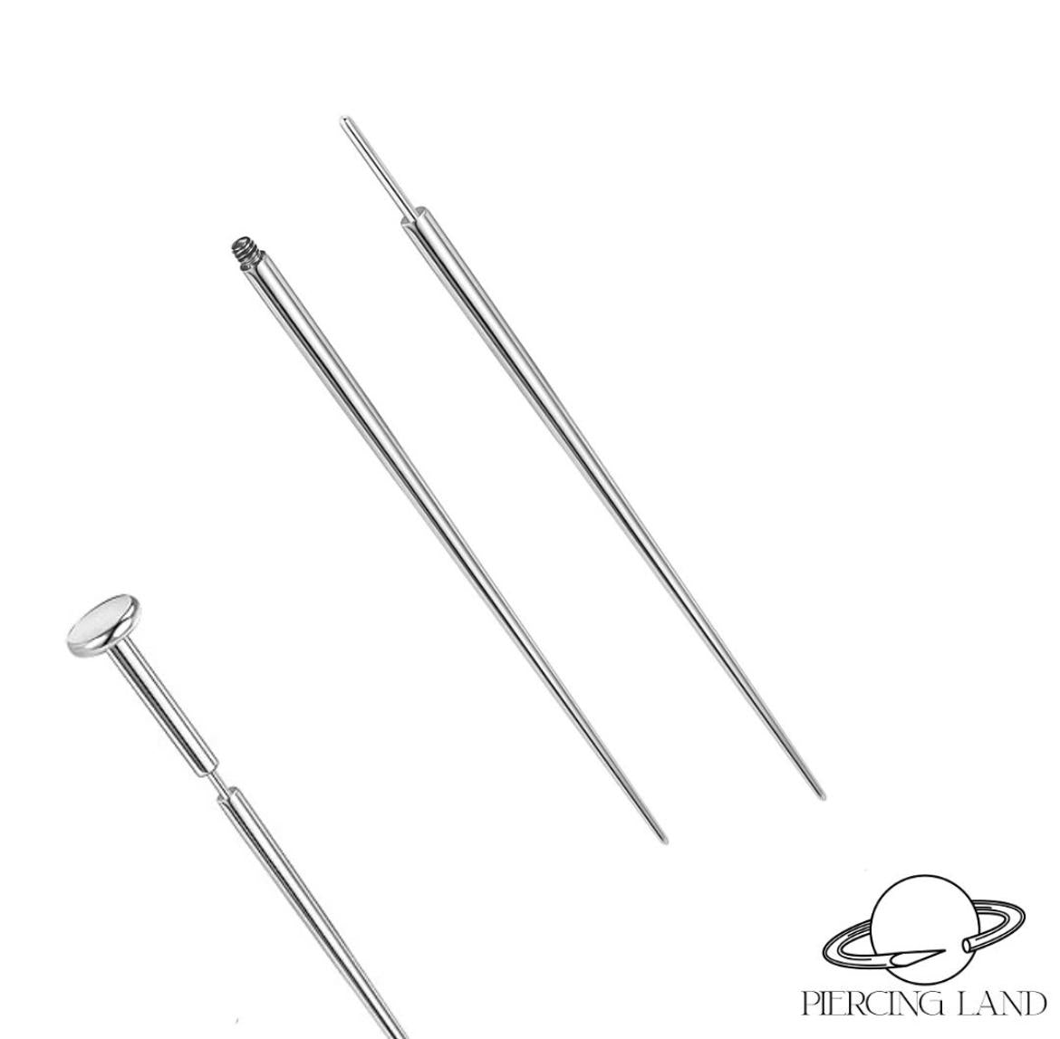 Taper de acero desechable