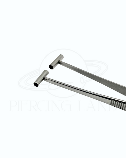 Pinzas de acero desechables para septum