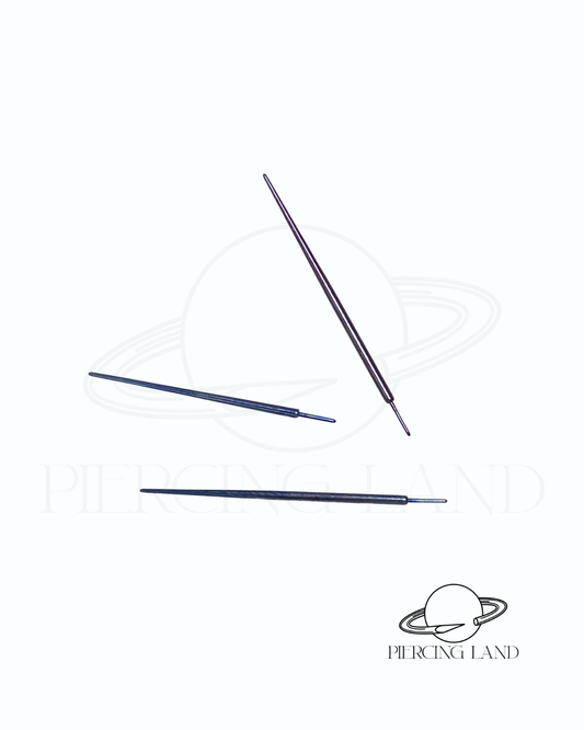 Taper de titanio 16G Push Pin